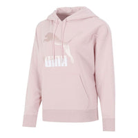 (WMNS) PUMA Classics Logo Sweatshirt Pink 531385-36