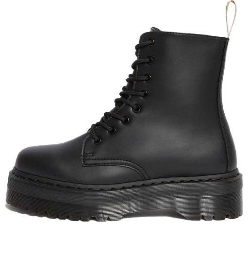 (WMNS) Dr. Martens Vegan Jadon II Mono Felix Rub off Vegan Black 25310001