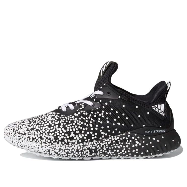 (WMNS) adidas Alphabounce 1 'Black White Speckle' DA9974