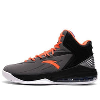 حذاء رياضي ANTA Basketball Series الرياضي عالي "أسود رمادي برتقالي" 91631101-4