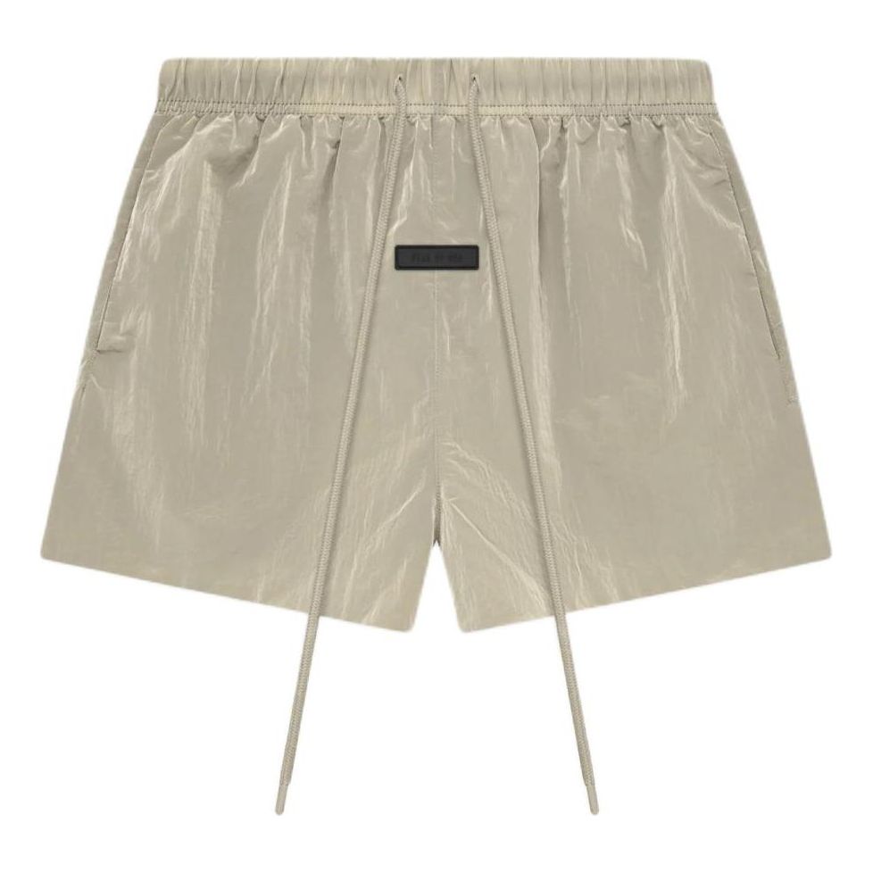 Fear of God Essentials Crinkle Nylon Running Short 'Garden Yellow' 160SP244131F