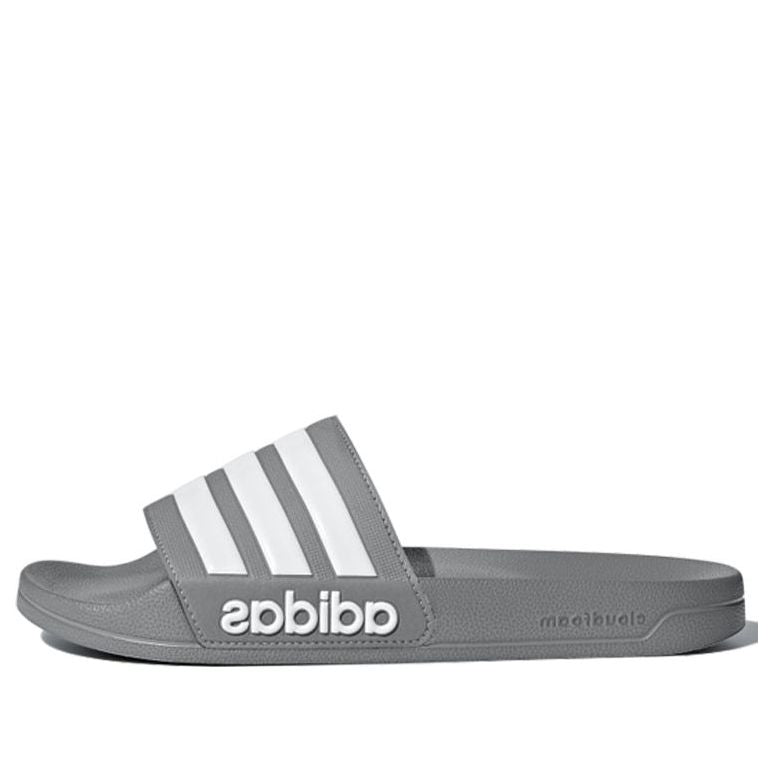 شبشب أديداس Adilette CloudFoam باللون الرمادي B42212
