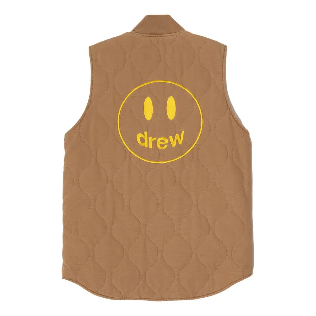 Drew House Cotton Ripstop Mascot Vest 'Chaz Brown' DR-SS21-86