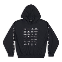 Balenciaga Archives Logos Hoodie 'Black' 726241TNVQ81070