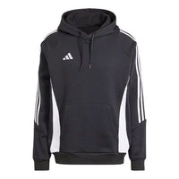 adidas Tiro 24 Sweat Soccer Hoodie Asia Sizing 'Black White' IJ7673