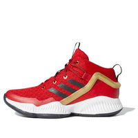 (GS) adidas Lockdown J Shoes Red/Black/Golden FZ1693