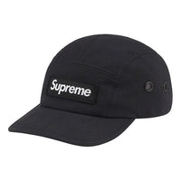 Supreme Military Camp Cap 'Black White' SUP-SS21-732