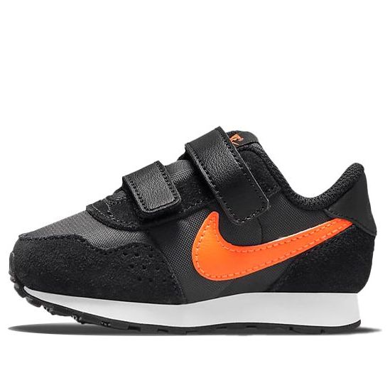 (TD) Nike MD Valiant Low-Top Running Shoes Black/Orange CN8560-018