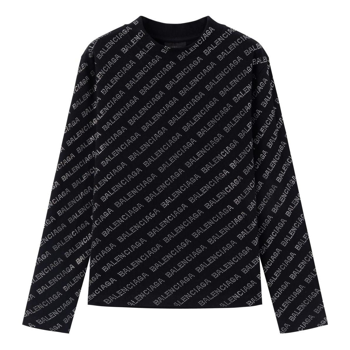 Balenciaga Mini Allover Sweater 'Black' 730402TNVQ91073