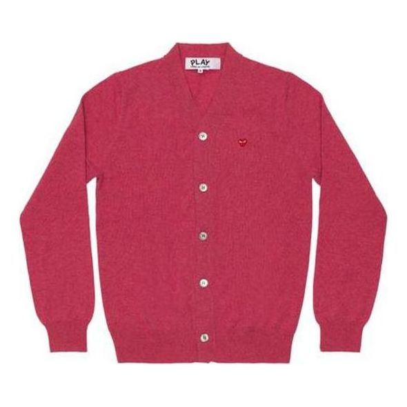 COMME des GARCONS PLAY Small Heart Cardigan 'Pink' AZ-N080-051-4