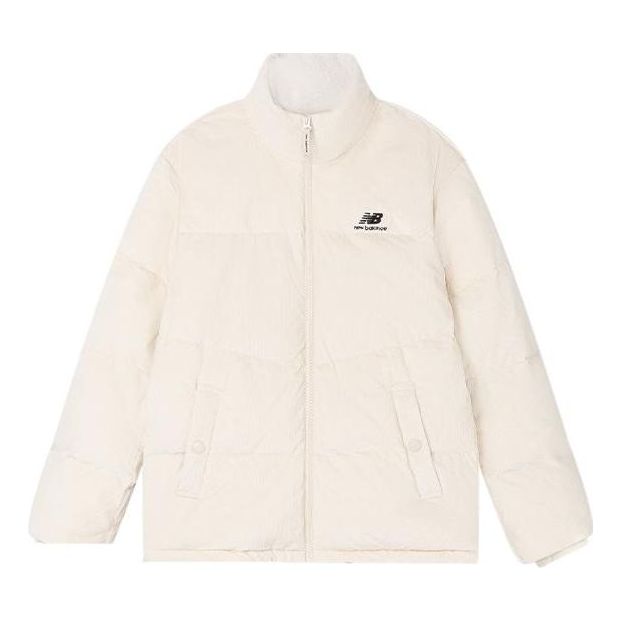 New Balance Lifestyle Warm Down Jacket 'White' NC5PC44393-IV