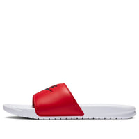 Nike Benassi JDI Red White Slippers 'Red White' 343880-109