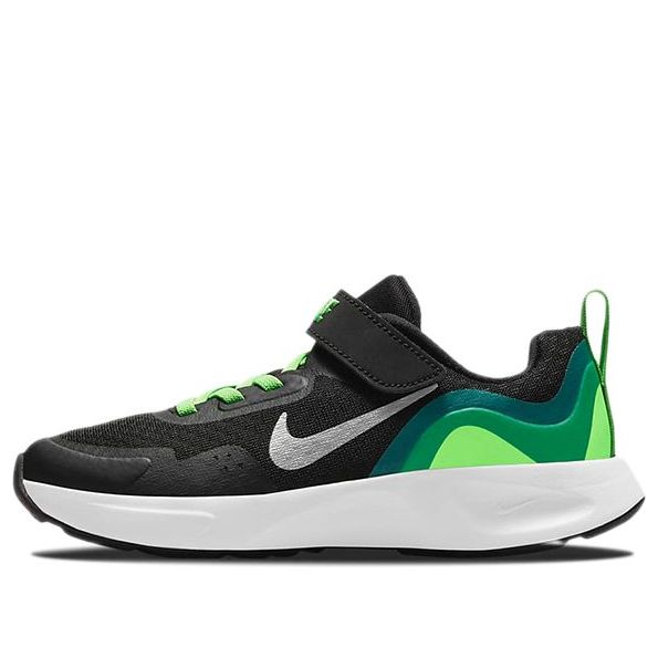 (PS) Nike Wearallday 'Black Green Strike' CJ3817-015