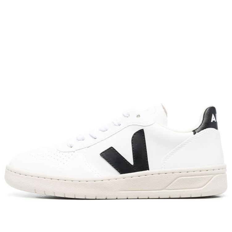 Veja V-10  Lace-Up 'White Black' VX0702901