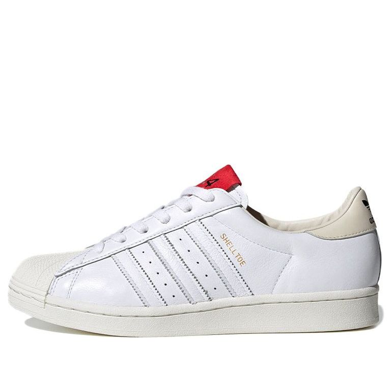 adidas 424 x Superstar Shell Toe 'White Scarlet' FW7624