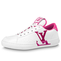 (WMNS) LOUIS VUITTON Charlie Sneakers 'White Fuchsia' 1AAVZM