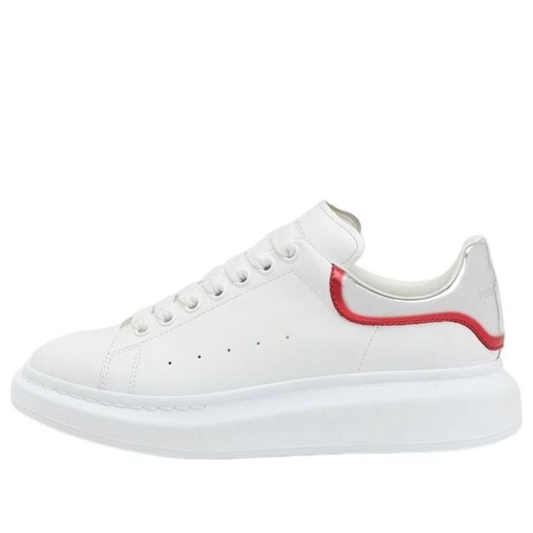 Alexander McQueen Oversized Sneaker 'White Silver Red' 750335WIDJN9174