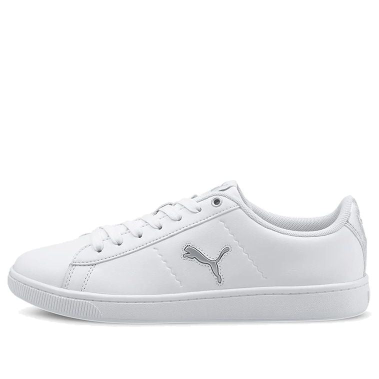 (WMNS) PUMA Vikky V2 Cat Metallic Shoes White 375913-01