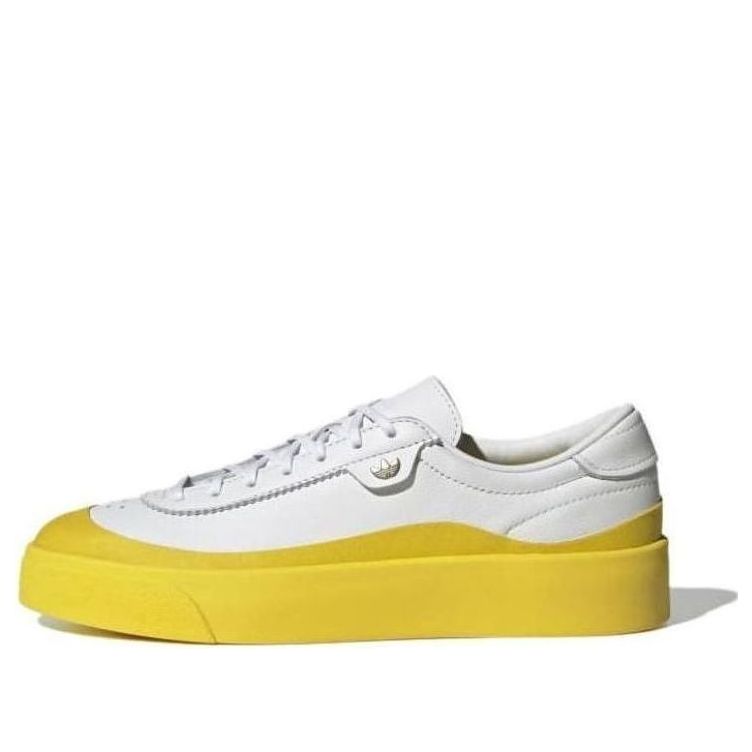 adidas originals Nucombe 'White Impact Yellow' H06385
