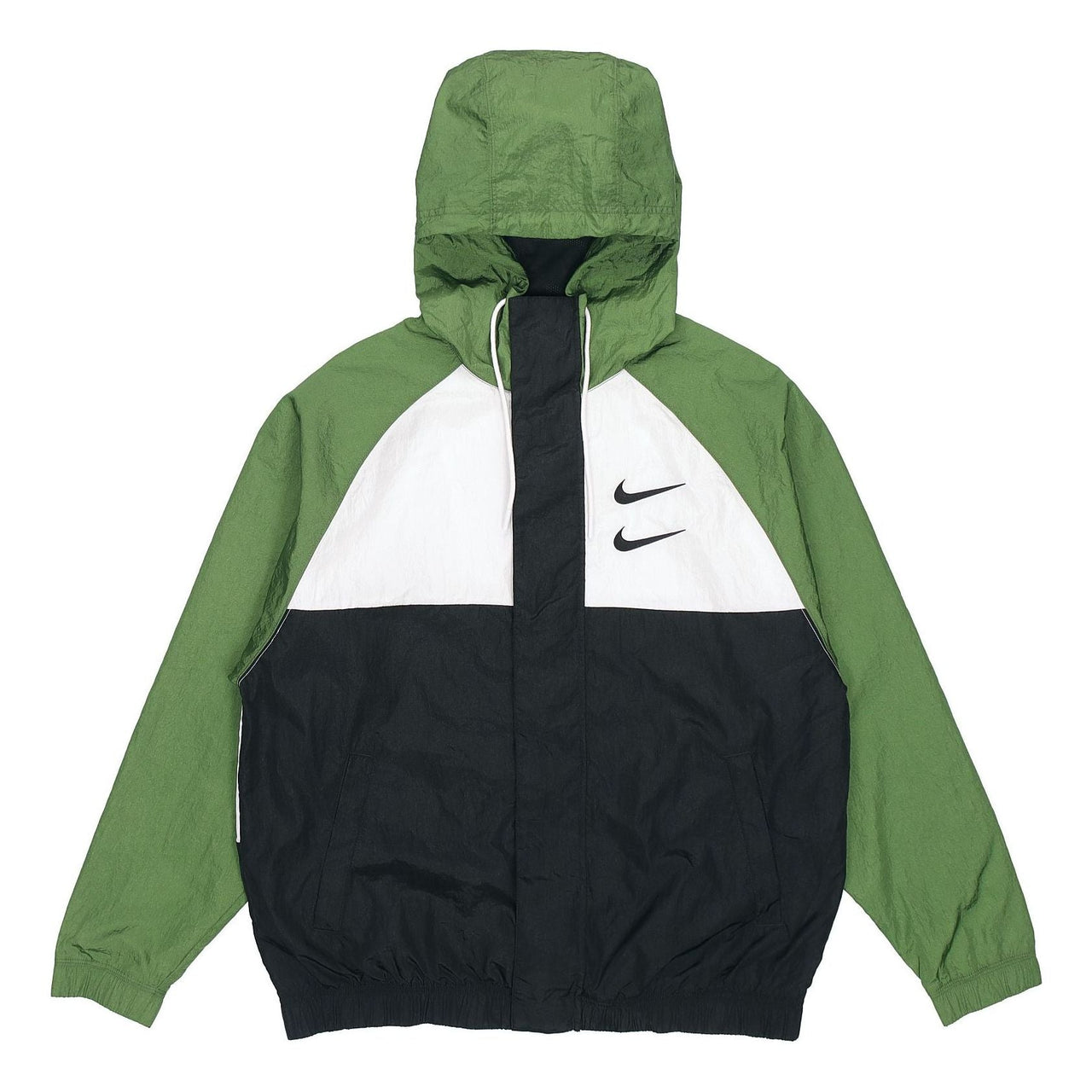 Nike Sportswear Swoosh Windproof Sports Woven Jacket Green DD1089-010