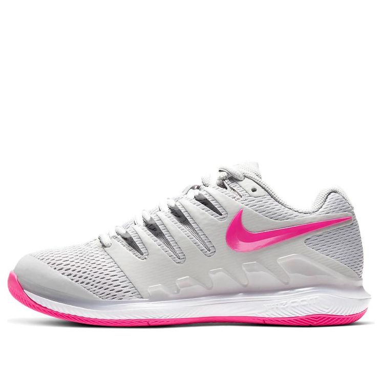 (WMNS) Nike Court Air Zoom Vapor X HC 'Grey Pink Blast' AA8027-011