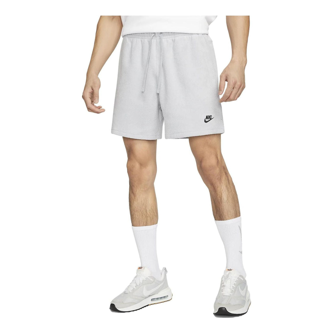 Nike Club Fleece Logo Shorts 'Light Grey' DX0524-012
