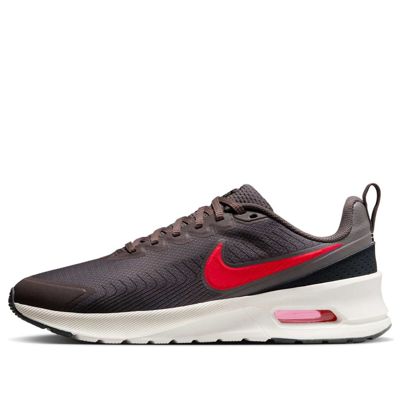 Nike Air Max Nuaxis 'Cave Stone Flat Pewter Dark Smoke Grey Bright Crimson' FD4329-200