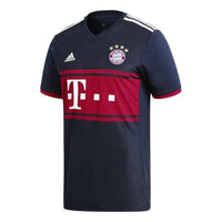 adidas 17-18 FC Bayern Munich Away Jersey 'Collegiate Navy Ture Red' AZ7937