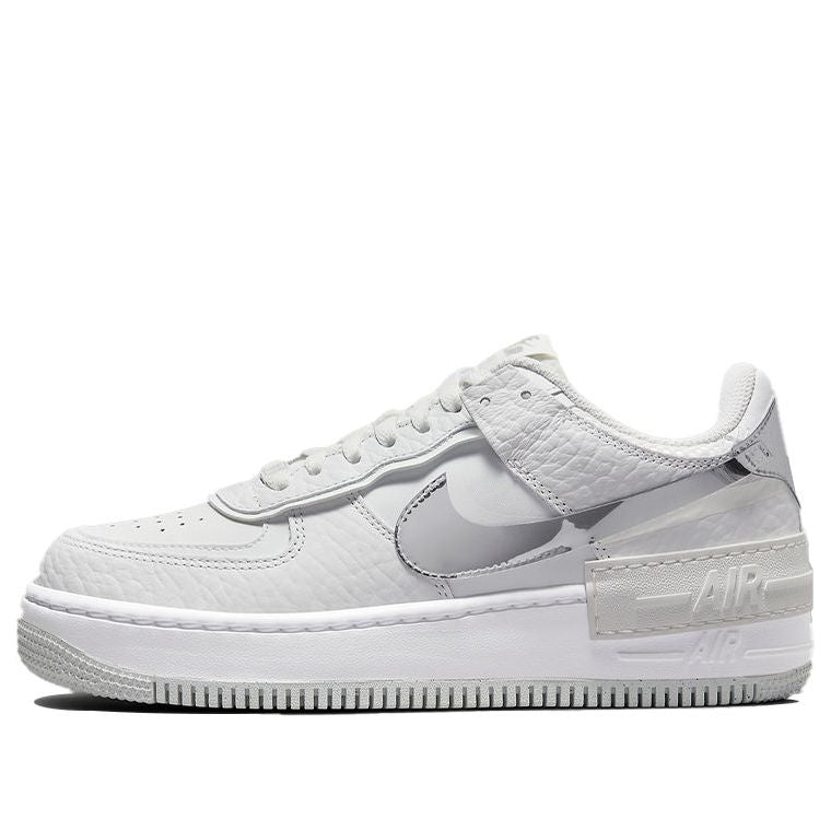 (WMNS) Nike Air Force 1 Shadow 'White Metallic Silver' DQ0837-100