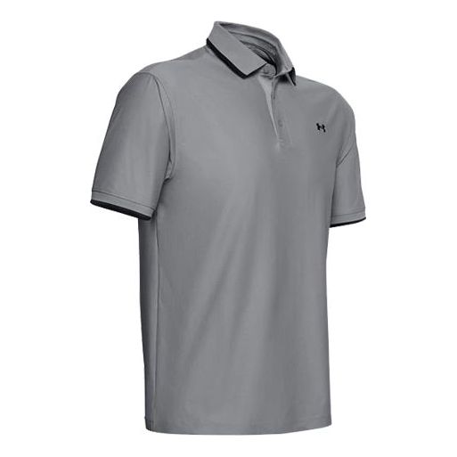Under Armour Playoff Pique Polo Shirt 'Steel Grey' 1345459-035