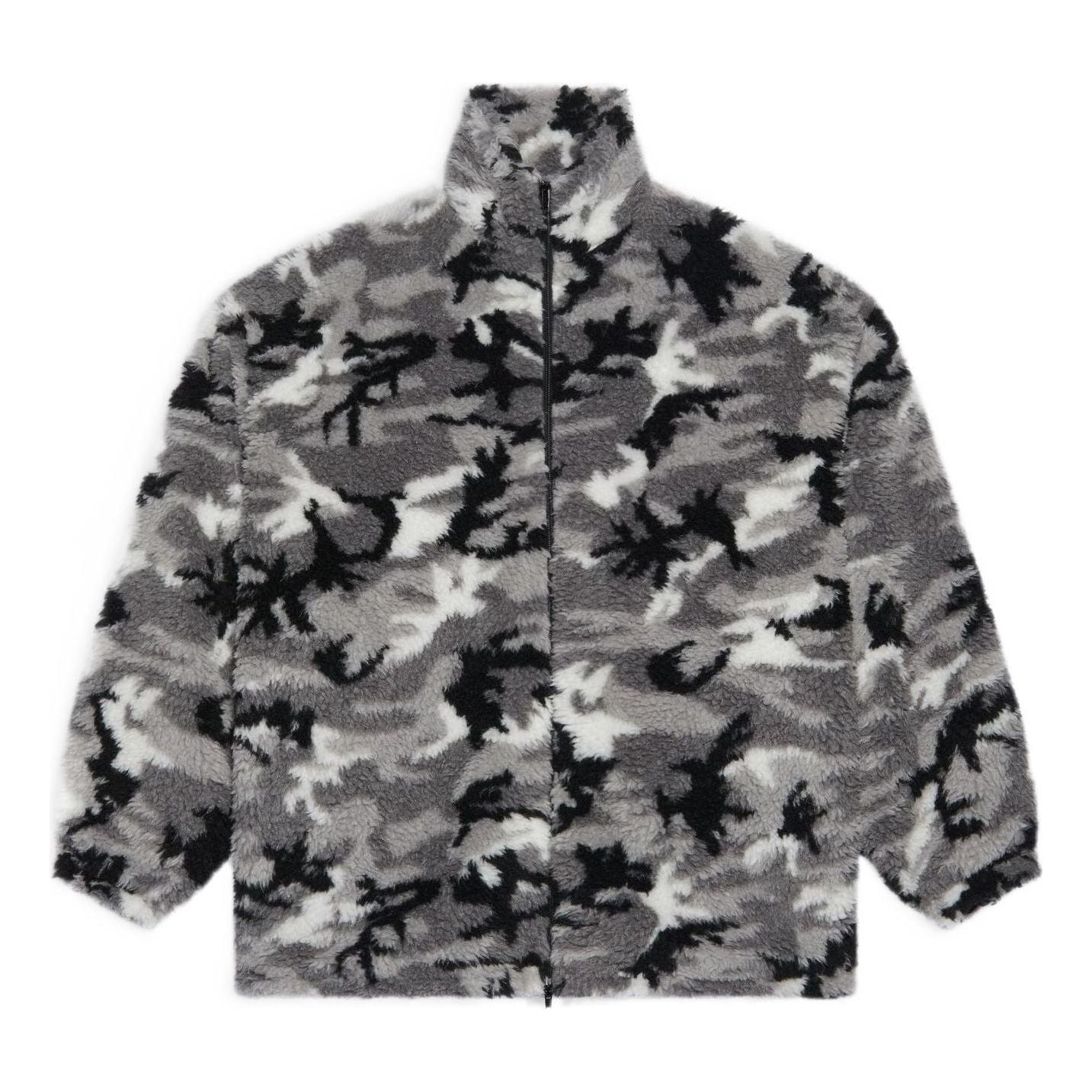 Balenciaga Camouflage Zip-Up Jacket 'Grey' 681818TLQ121240