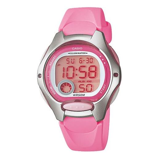 CASIO Sports Waterproof Pink Digital LW-200-4BVDF