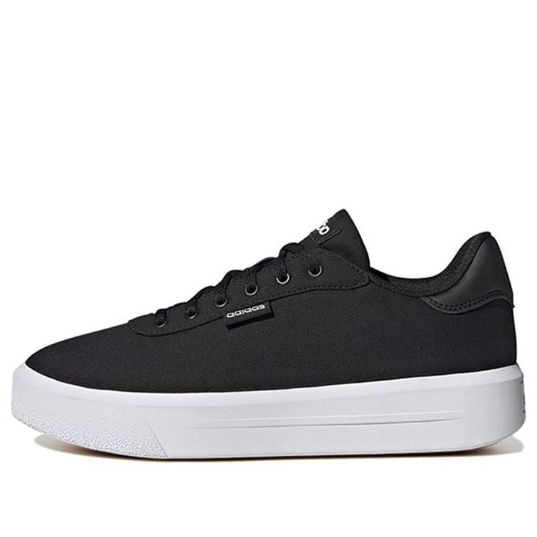 (WMNS) adidas Court Platform CLN Shoes 'Core Black' GW6909