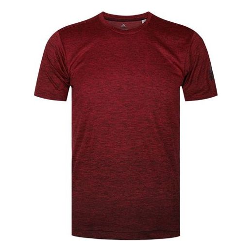 adidas Training Sports Short-sleeveTee Men Red EC1090