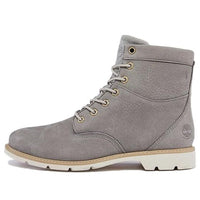 (WMNS) Timberland Campton 6 Inch Waterproof Wide-Fit Boots 'Grey Nubuck' A2D75W