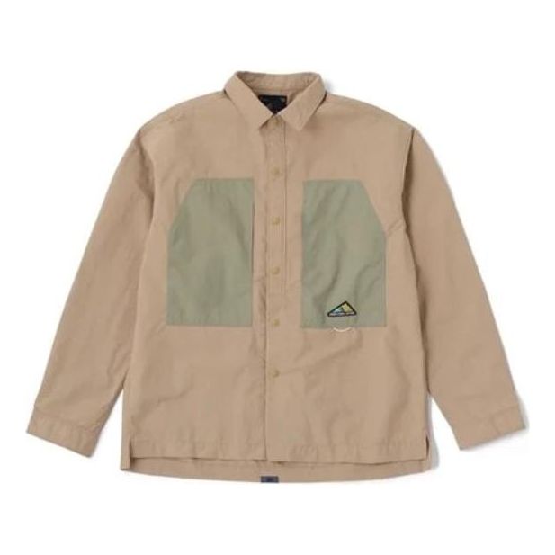 New Balance Lifestyle Shirt Jacket Asia Sizing 'Khaki Green' JMTL2059-HMP