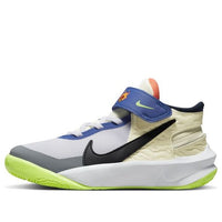 (PS) Nike Team Hustle D 10 FlyEase 'White Multi-Color' FB1881-101