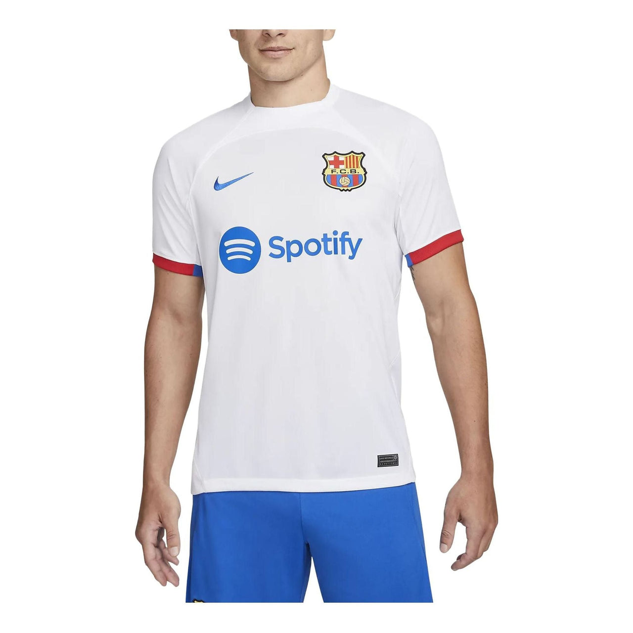 Nike FC Barcelona 2023/24 Stadium Jersey 'White' DX2686-101
