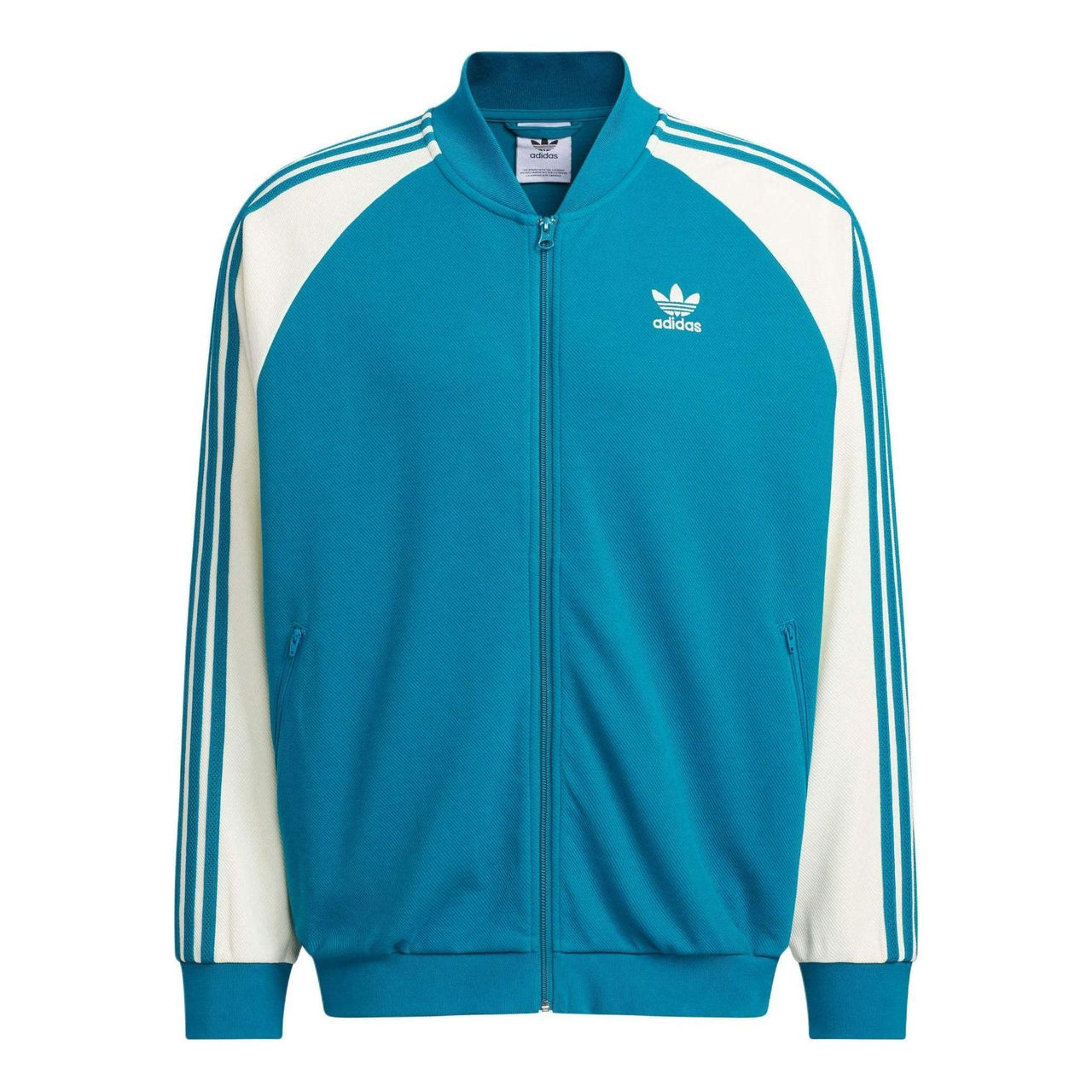 adidas Originals Dkn Sst Jacket Asia Sizing 'Blue White' IX4241