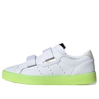 (WMNS)adidas Sleek S 'Cloud White Hi Res Yellow' EE8279