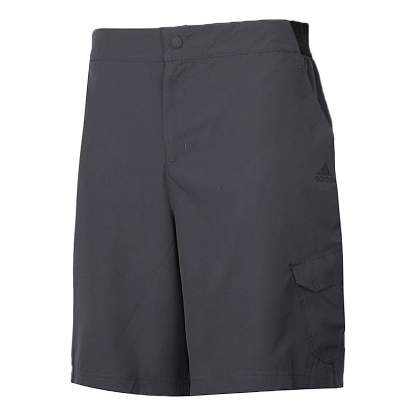 adidas Running Sports Woven Breathable Shorts Gray GJ2857