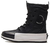(WMNS) Converse Chuck Taylor All Star MC Boot High 'Water Repellent - Black White' 569380C