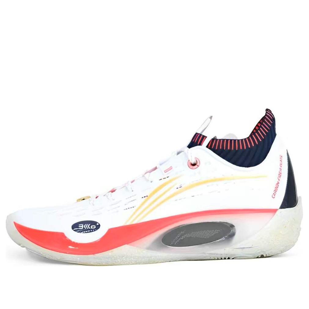 Li-Ning Wade 808 Ultra 'White Orange Red' ABAS113-6