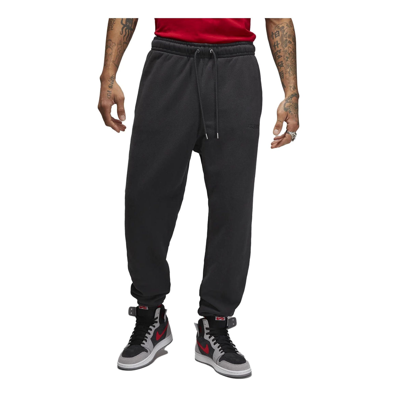 Air Jordan Wordmark Fleece Sweatpants 'Black' FJ0696-045