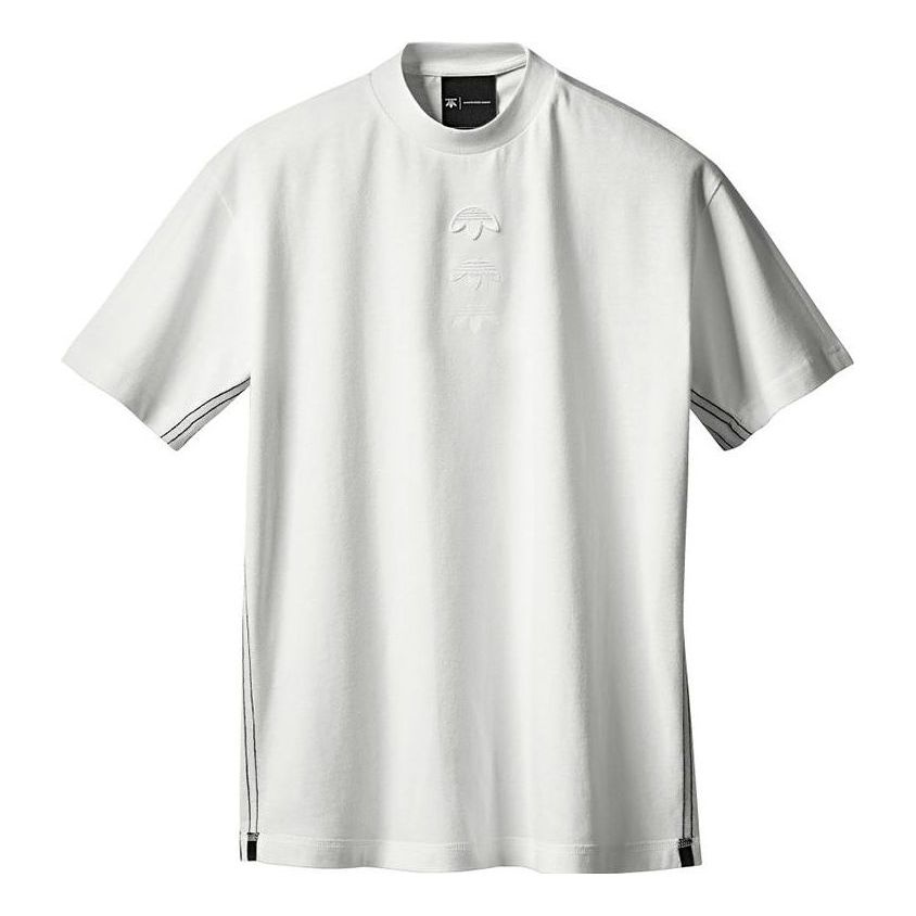 adidas originals x alexander wang Crossover Solid Color Logo Casual Short Sleeve White T-Shirt CD0909