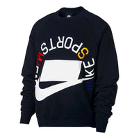 Nike Sportswear Nsw French Terry Crew 'Dark Obsidian' AR1622-475