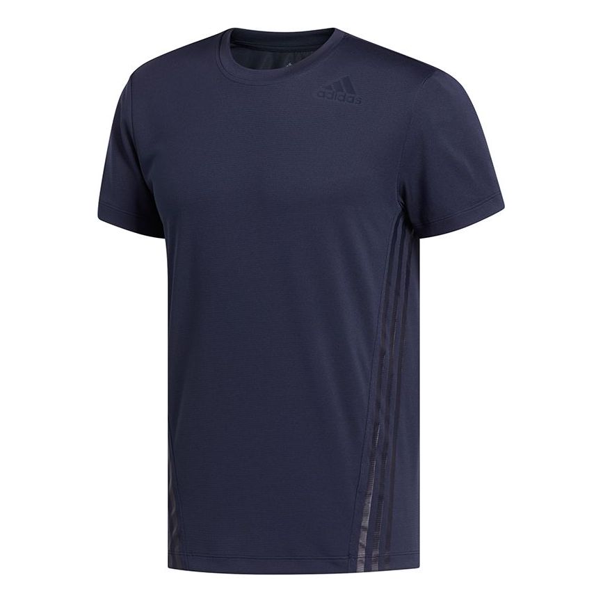 adidas Men's Aero 3s Crew Neck Blue FJ6126