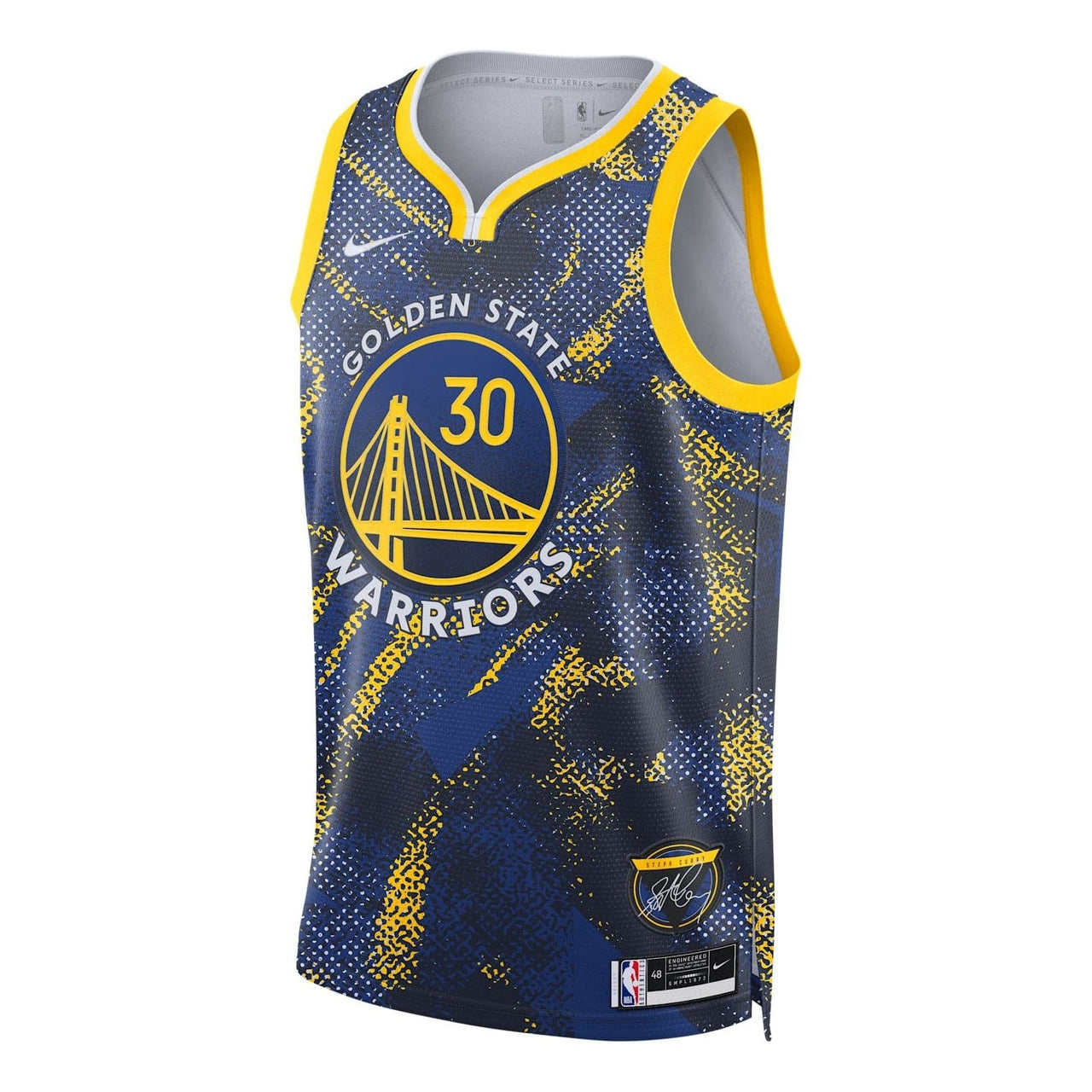 Nike Dri-FIT NBA Stephen Curry Golden State Warriors 2025/26 Select Series Swingman Jersey 'Rush Blue' HJ4061-495