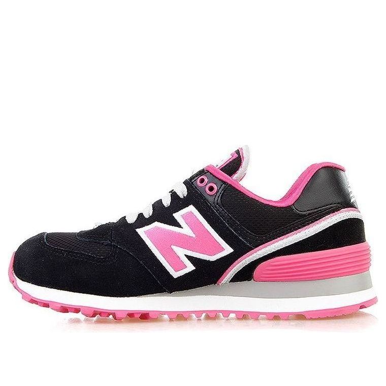 (WMNS) New Balance 574 'Stadium Jacket Pack - Black Pink' WL574SJB