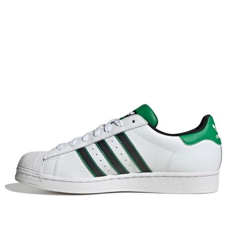 adidas Originals Superstar Shoes 'White Black Green' ID4670